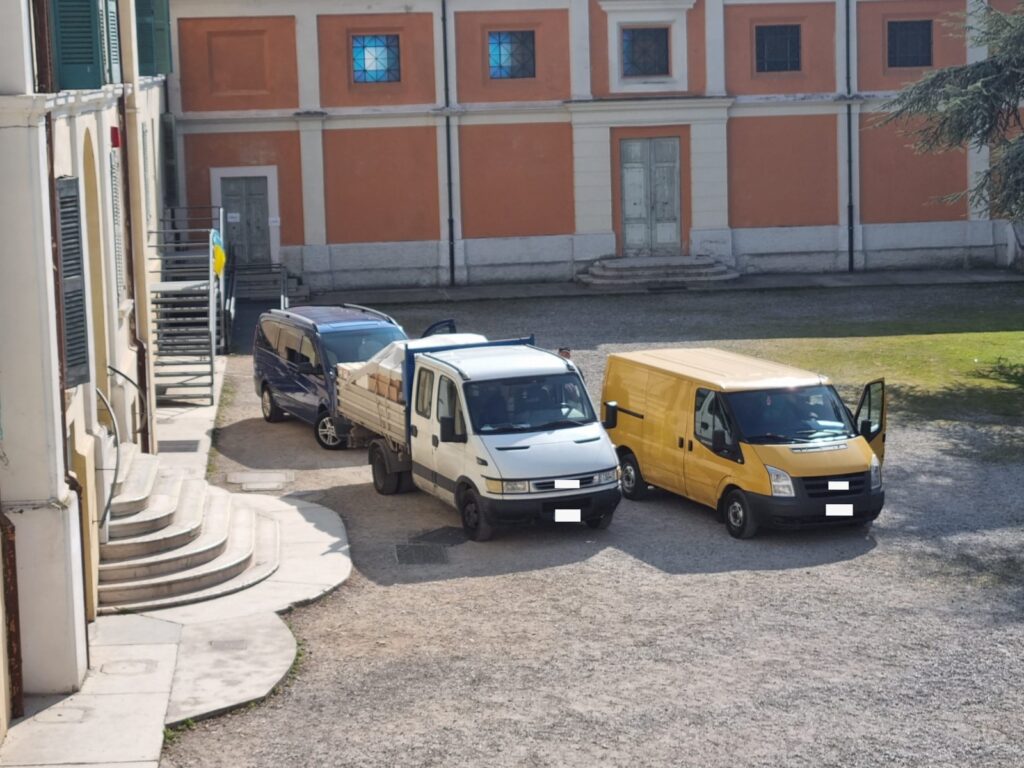 furgoni materiale