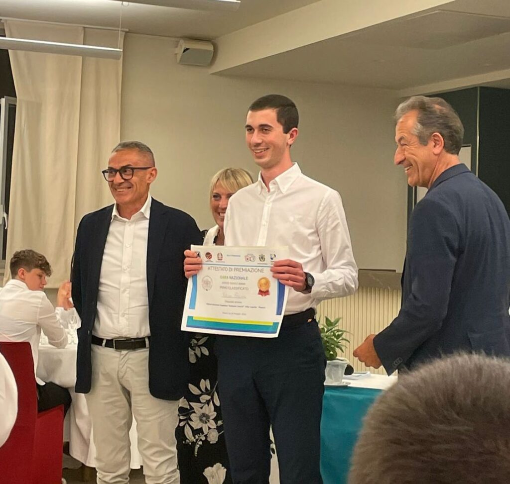Gara Nazionale degli Istituti Agrari 2024: Filippo Olivini é il migliore studente di Scuola Agraria d'Italia